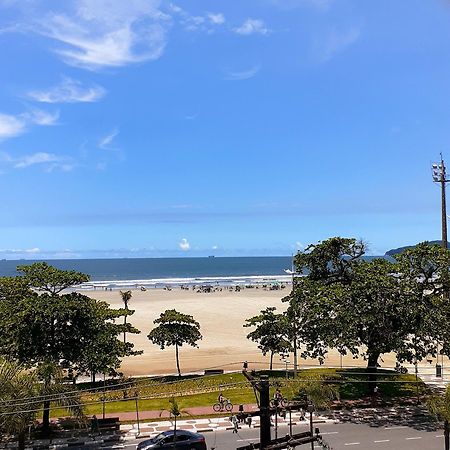 Vista Mar Na Praia Do Gonzaga Сантос Экстерьер фото
